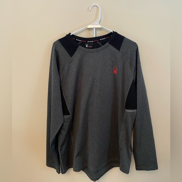 Spyder Active Men’s Long Sleeve Shirt | Size: L - Picture 1 of 5